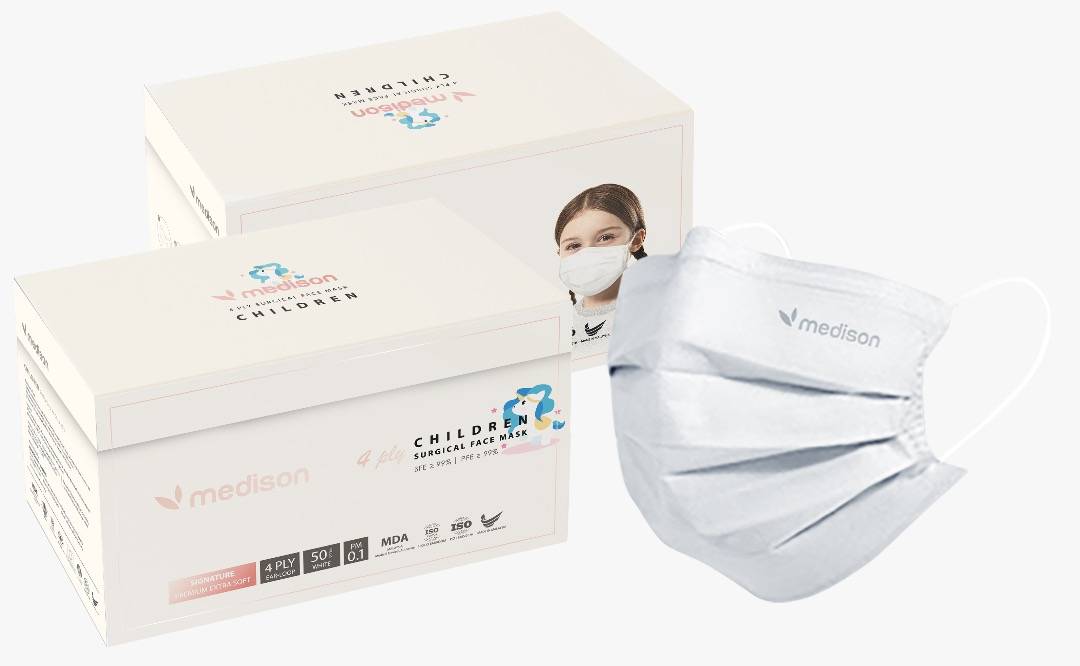 Medison 4ply Adult Surgical Face Mask