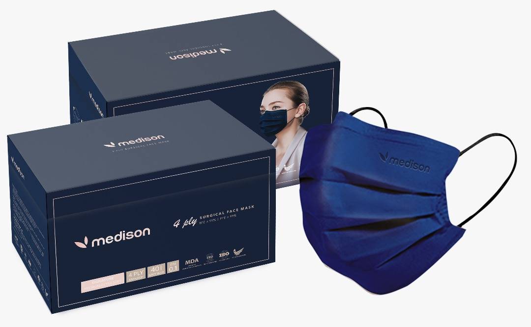Medison 4ply Adult Surgical Face Mask